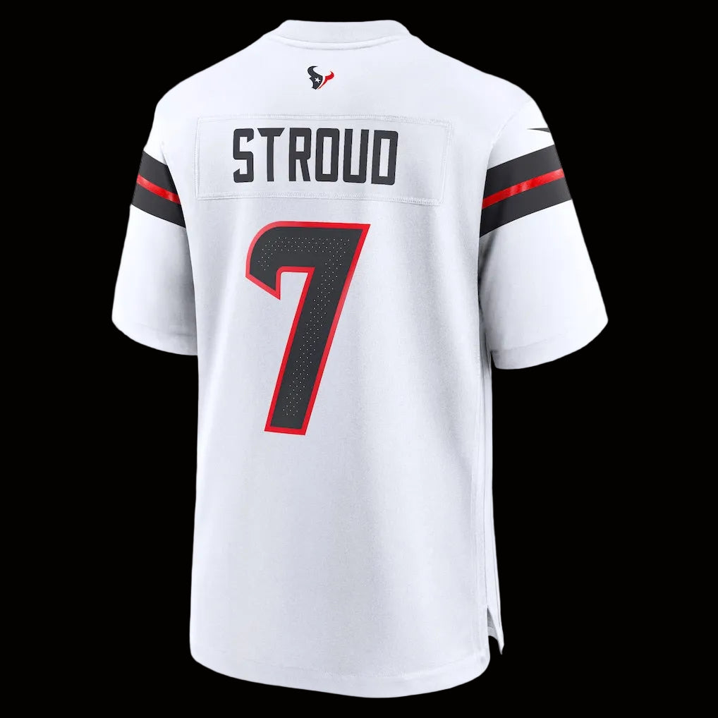 Men's Houston Texans C.J. Stroud Nike White Game Jersey