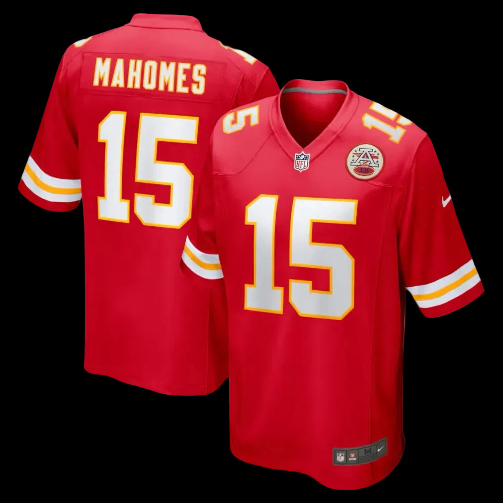 Men's Kansas City Chiefs Patrick Mahomes Nike Red Game Jersey