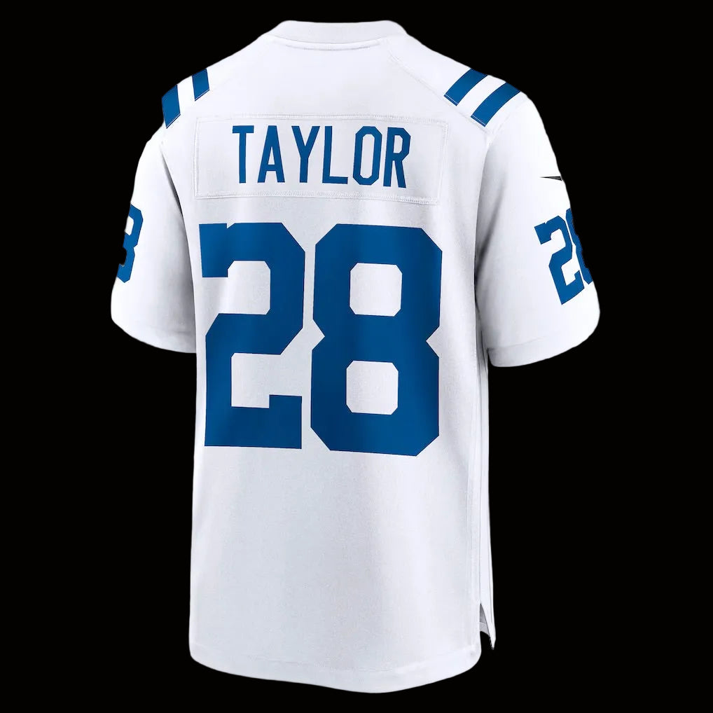 Men's Indianapolis Colts Jonathan Taylor Nike White Player Game Jersey