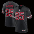 Men's Arizona Cardinals Trey McBride Nike Black Alternate Game Jersey