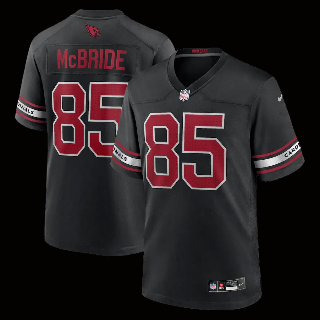 Men's Arizona Cardinals Trey McBride Nike Black Alternate Game Jersey