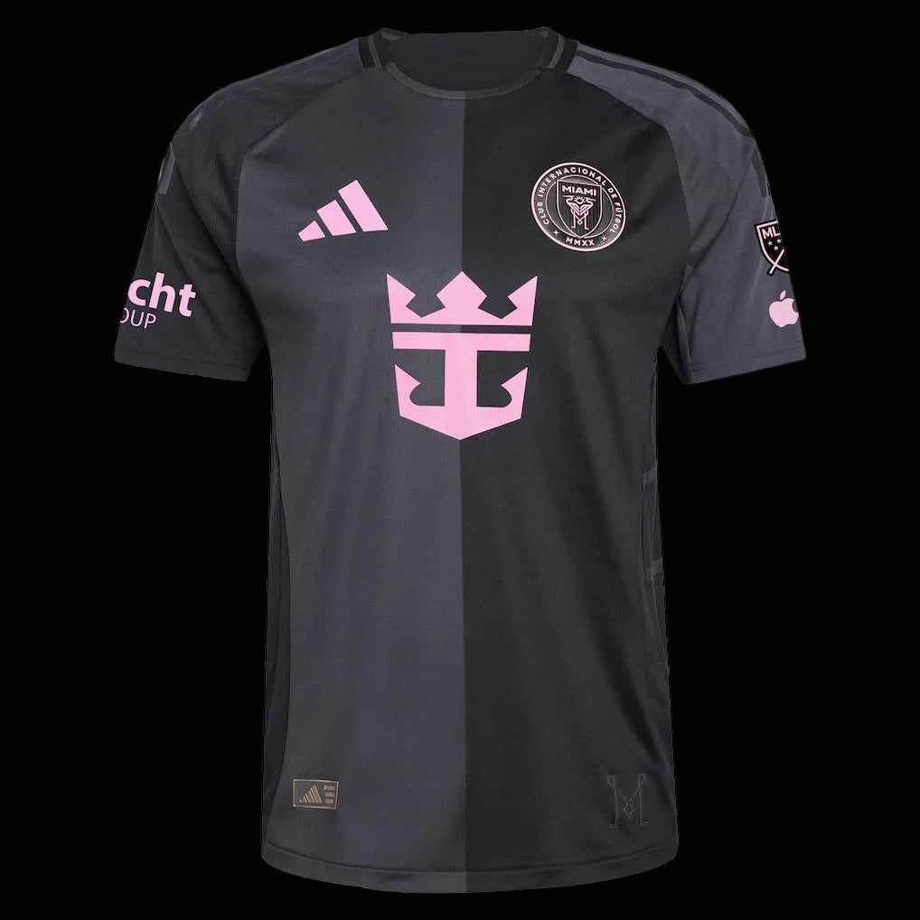 Lionel Messi Inter Miami CF adidas 2025 The Fortitude Kit  Player Jersey - Black