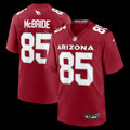 Men's Arizona Cardinals Trey McBride Nike Cardinal Game Jersey