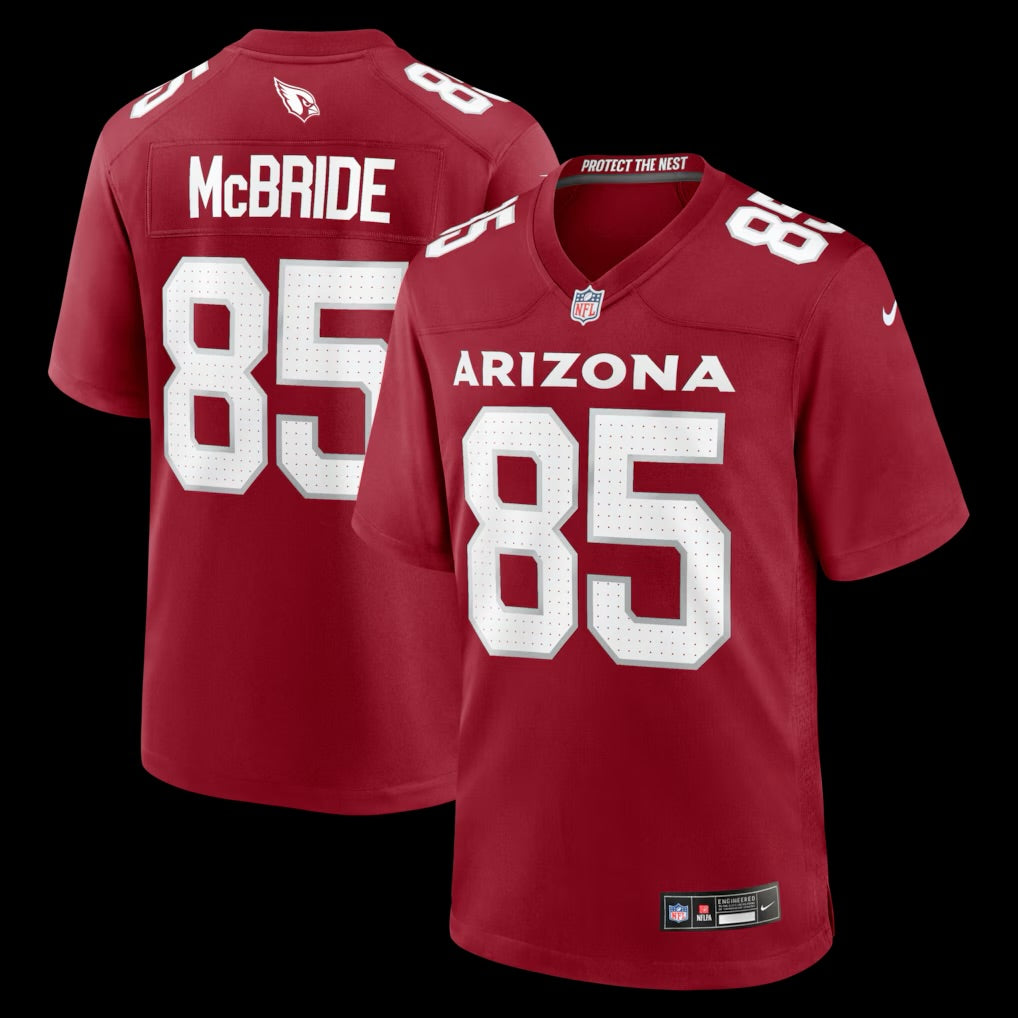 Men's Arizona Cardinals Trey McBride Nike Cardinal Game Jersey