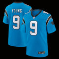 Men's Carolina Panthers Bryce Young Nike Blue Alternate Game Jersey