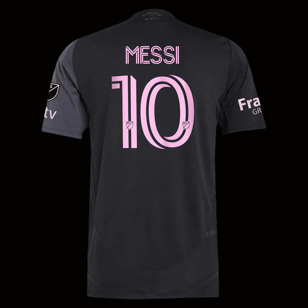 Lionel Messi Inter Miami CF adidas 2025 The Fortitude Kit  Player Jersey - Black