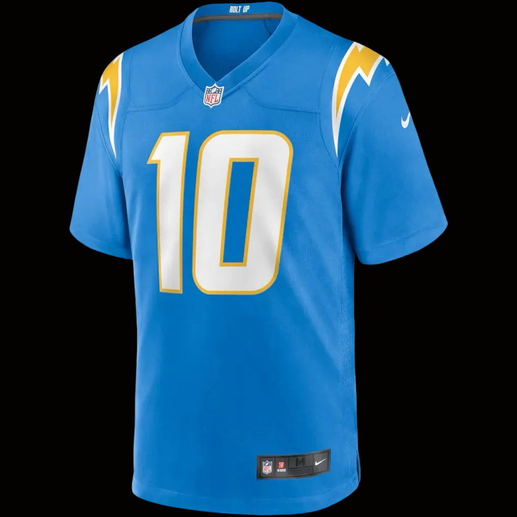 Men's Los Angeles Chargers Justin Herbert Nike Powder Blue Player Game Jersey