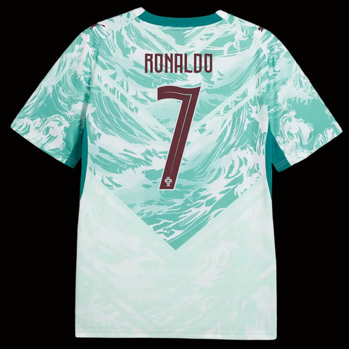 Cristiano Ronaldo Portugal National Team Puma 2026 Away Replica Jersey - White