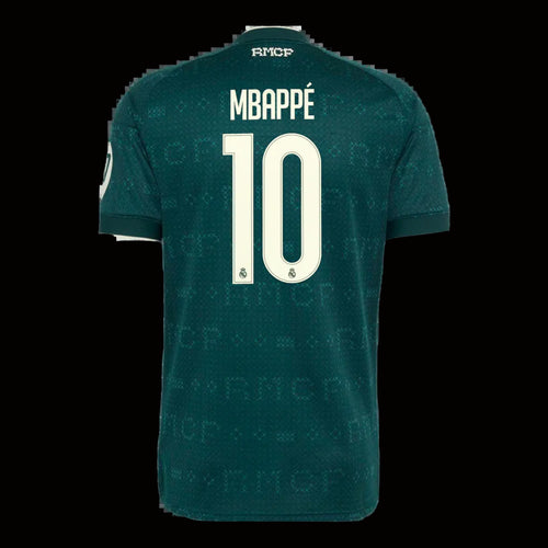 Kylian Mbappé Real Madrid adidas 2026/27 Away Replica Jersey - Green