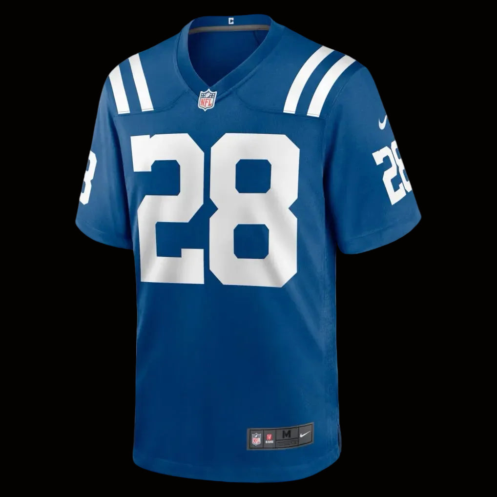 Men's Indianapolis Colts Jonathan Taylor Nike Royal Player Game Jersey