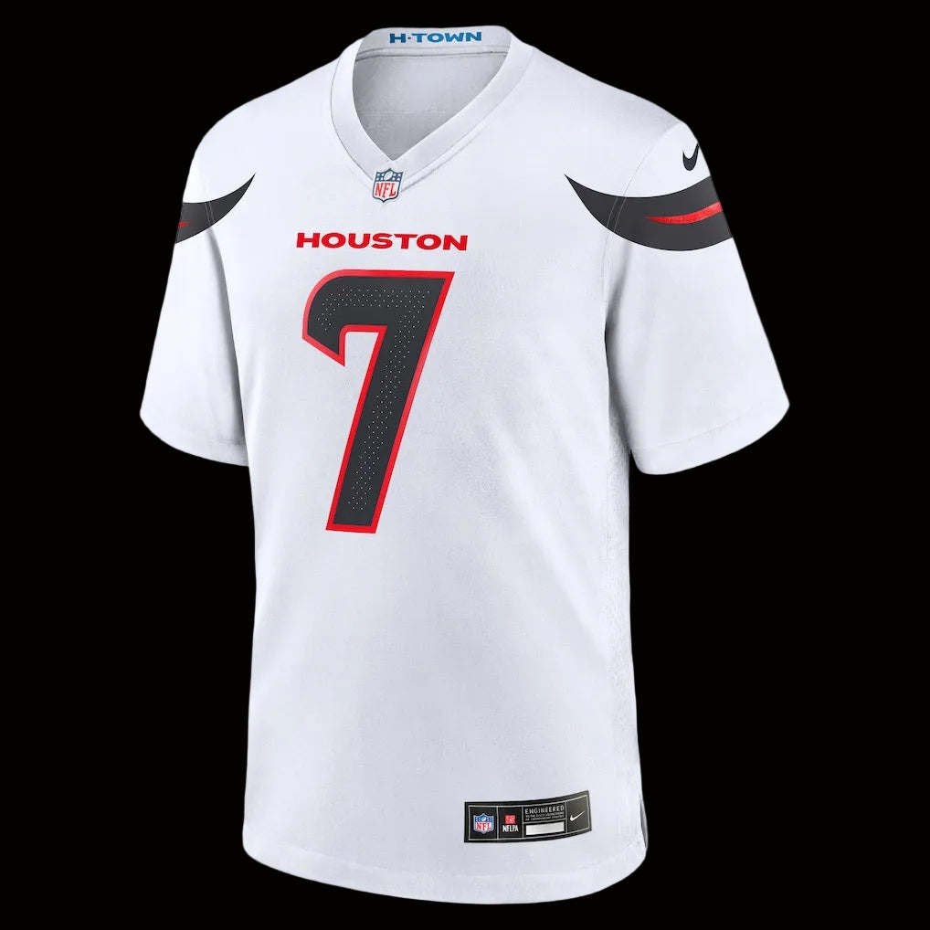 Men's Houston Texans C.J. Stroud Nike White Game Jersey