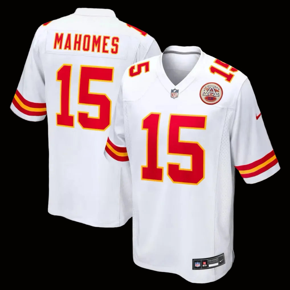 Men's Kansas City Chiefs Patrick Mahomes Nike White Game Jersey