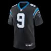 Men's Carolina Panthers Bryce Young Nike Black Team Game Jersey