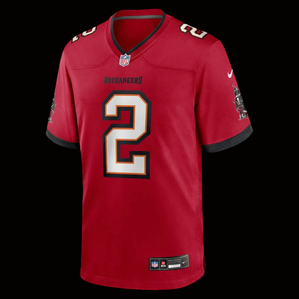 Men's Tampa Bay Buccaneers Emeka Egbuka Nike Red Team Game Jersey