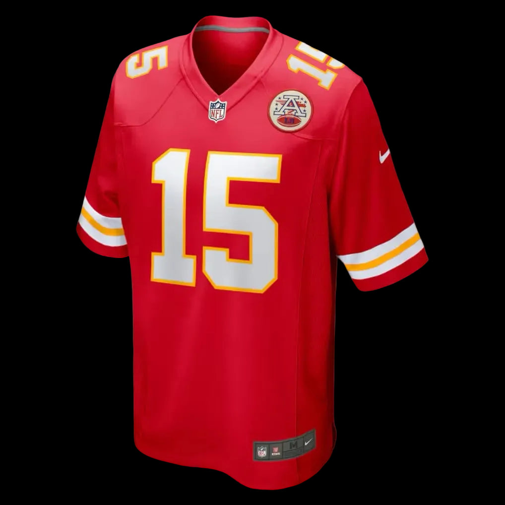 Men's Kansas City Chiefs Patrick Mahomes Nike Red Game Jersey