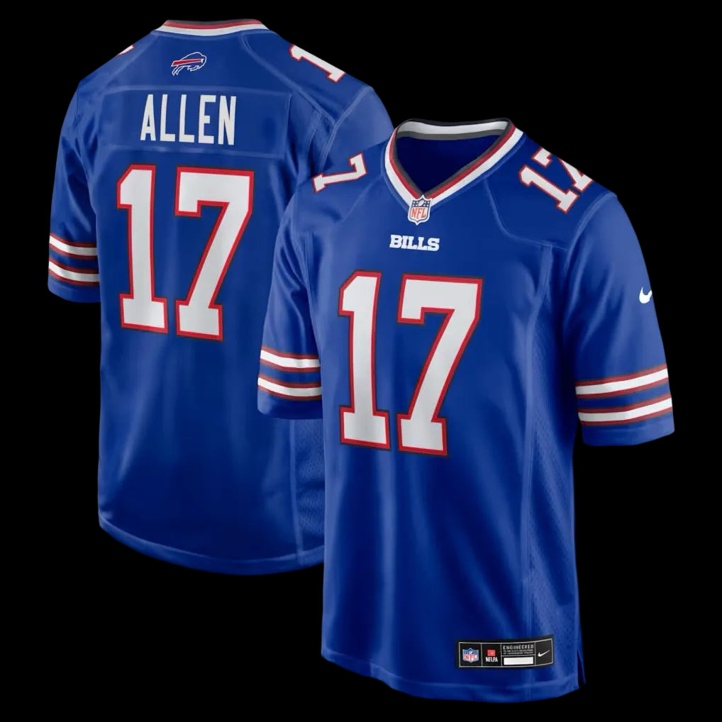 Men's Buffalo Bills Josh Allen Nike Royal Team Game Player Jersey