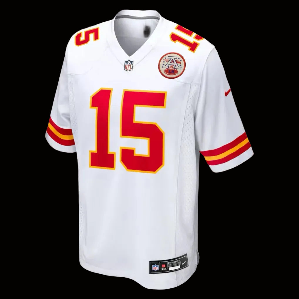 Men's Kansas City Chiefs Patrick Mahomes Nike White Game Jersey