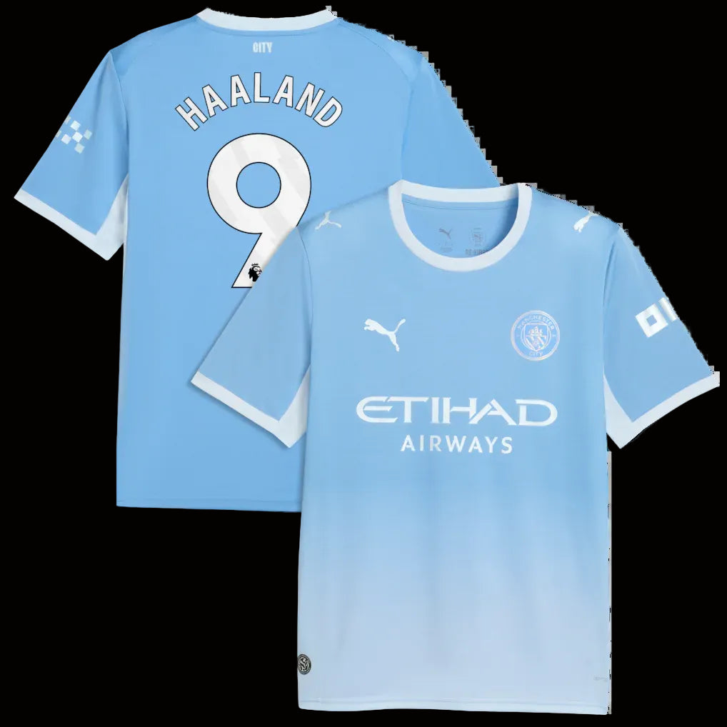 Erling Haaland Manchester City Puma 2026/27 Home Replica Jersey - Light Blue