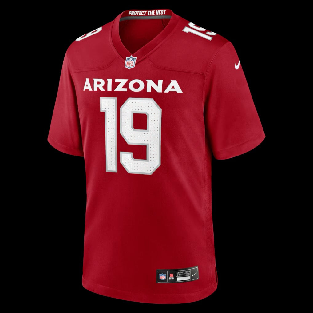 Men's Arizona Cardinals Carson Beck Nike Cardinal Game Jersey