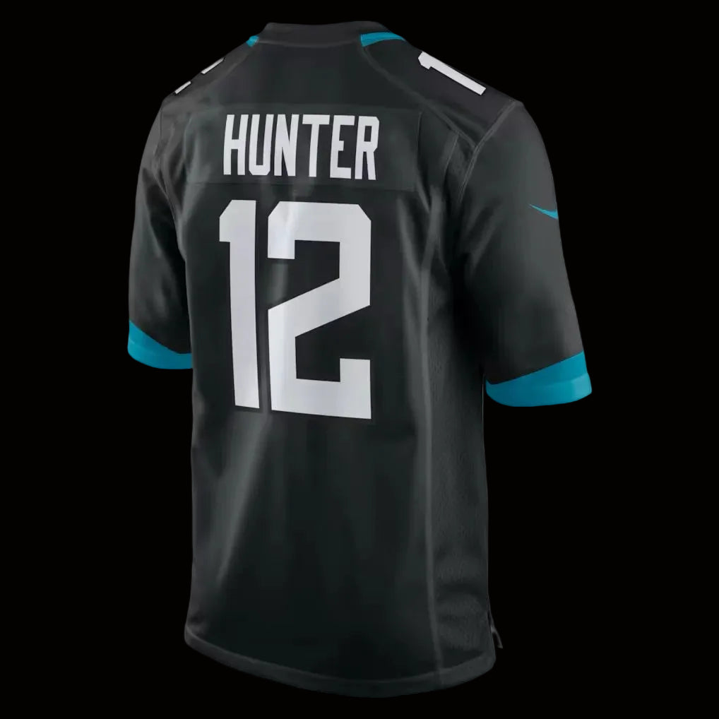 Men's Jacksonville Jaguars Travis Hunter Nike Black Alternate Game Jersey