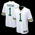 Men's Green Bay Packers Micah Parsons Nike White Game Player Jersey
