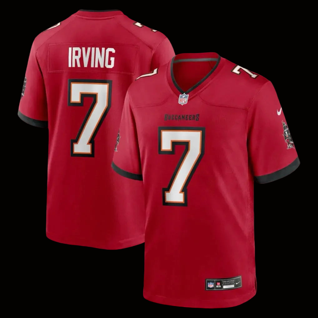 Men's Tampa Bay Buccaneers Bucky Irving Nike Red Game Jersey
