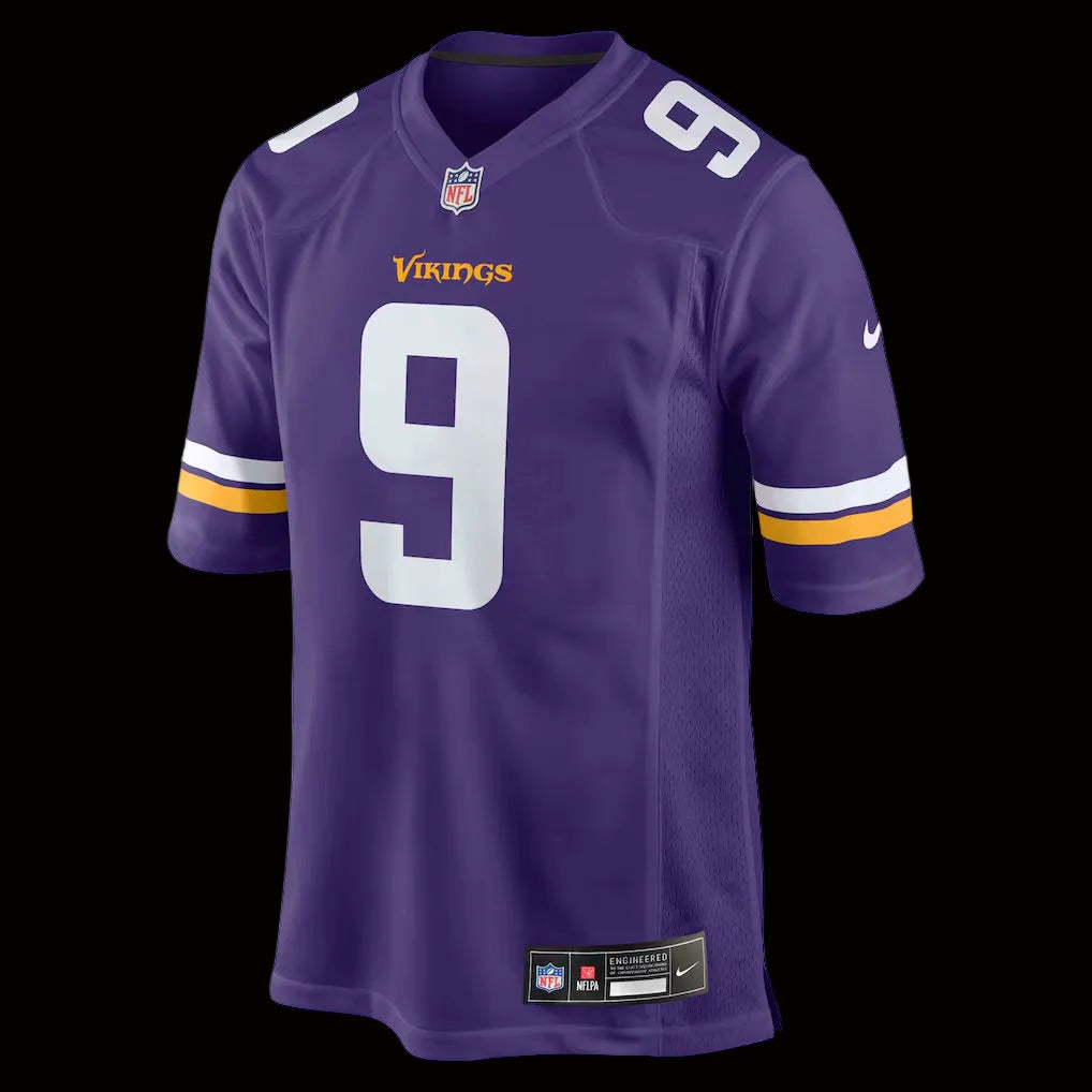 Men's Minnesota Vikings J.J. McCarthy Nike Purple Player Game Jersey