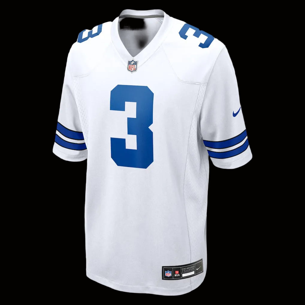 Men's Dallas Cowboys George Pickens Nike White Game Jersey