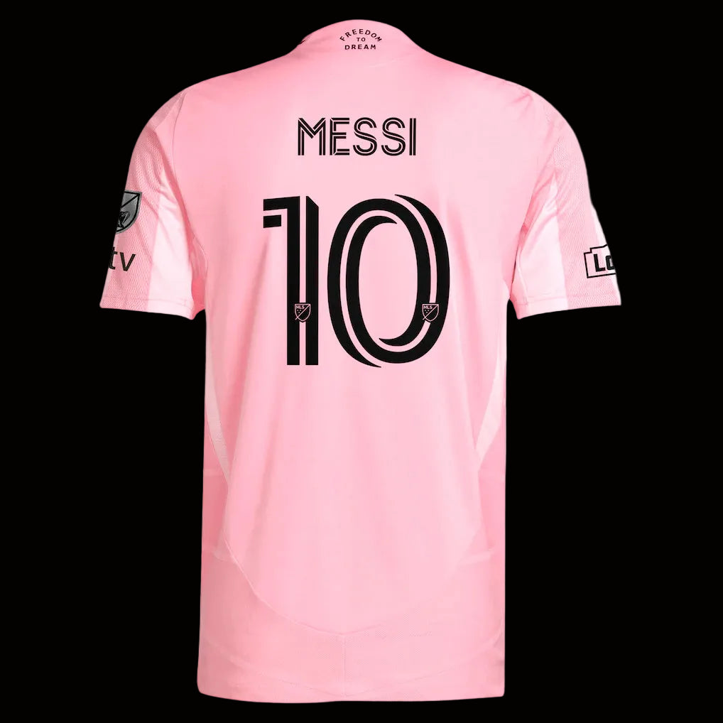 Lionel Messi Inter Miami CF adidas 2025 Euforia On-Field Jersey - Pink