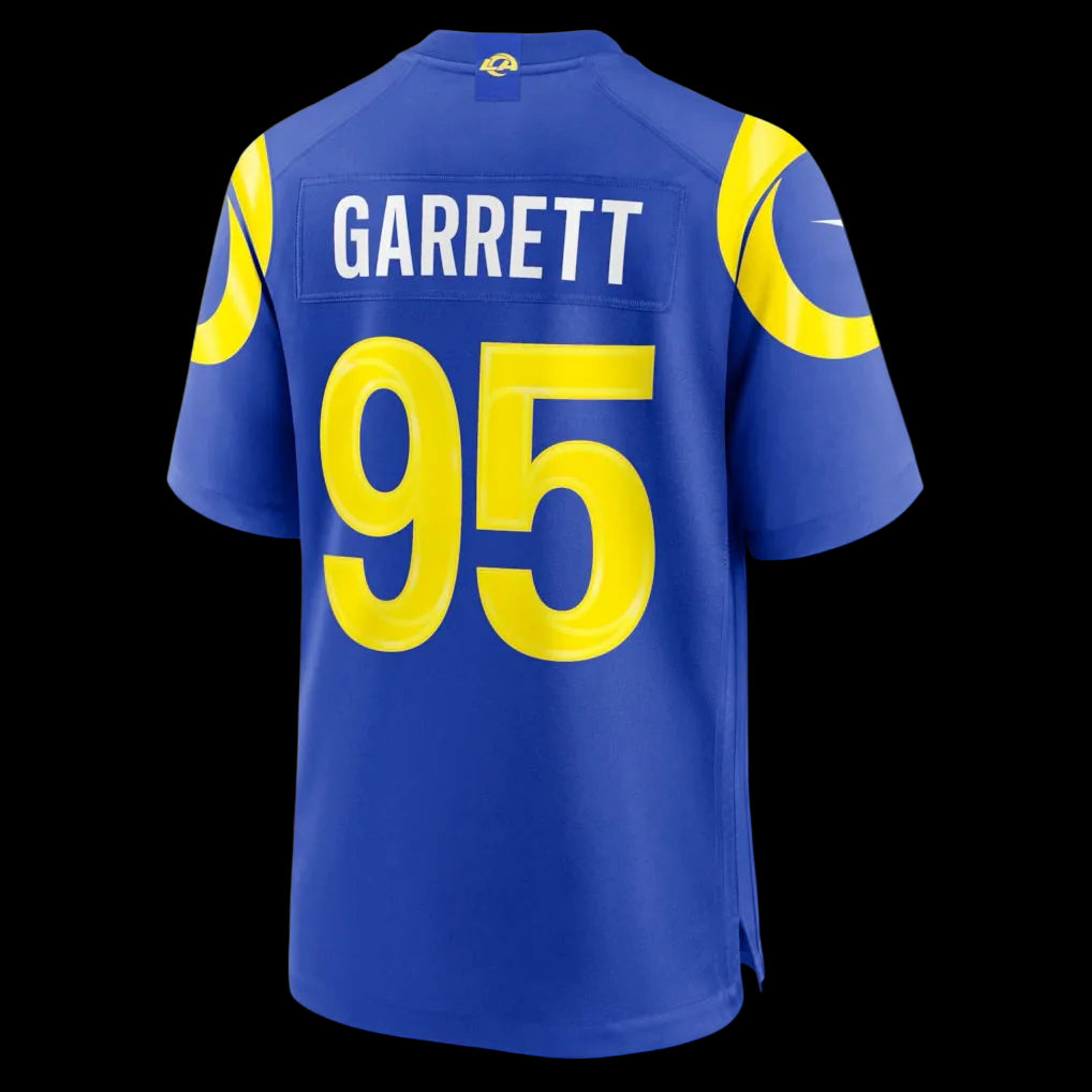 Men's Los Angeles Rams Myles Garrett Nike Royal Men's Nike Game Jersey
