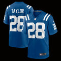 Men's Indianapolis Colts Jonathan Taylor Nike Royal Player Game Jersey