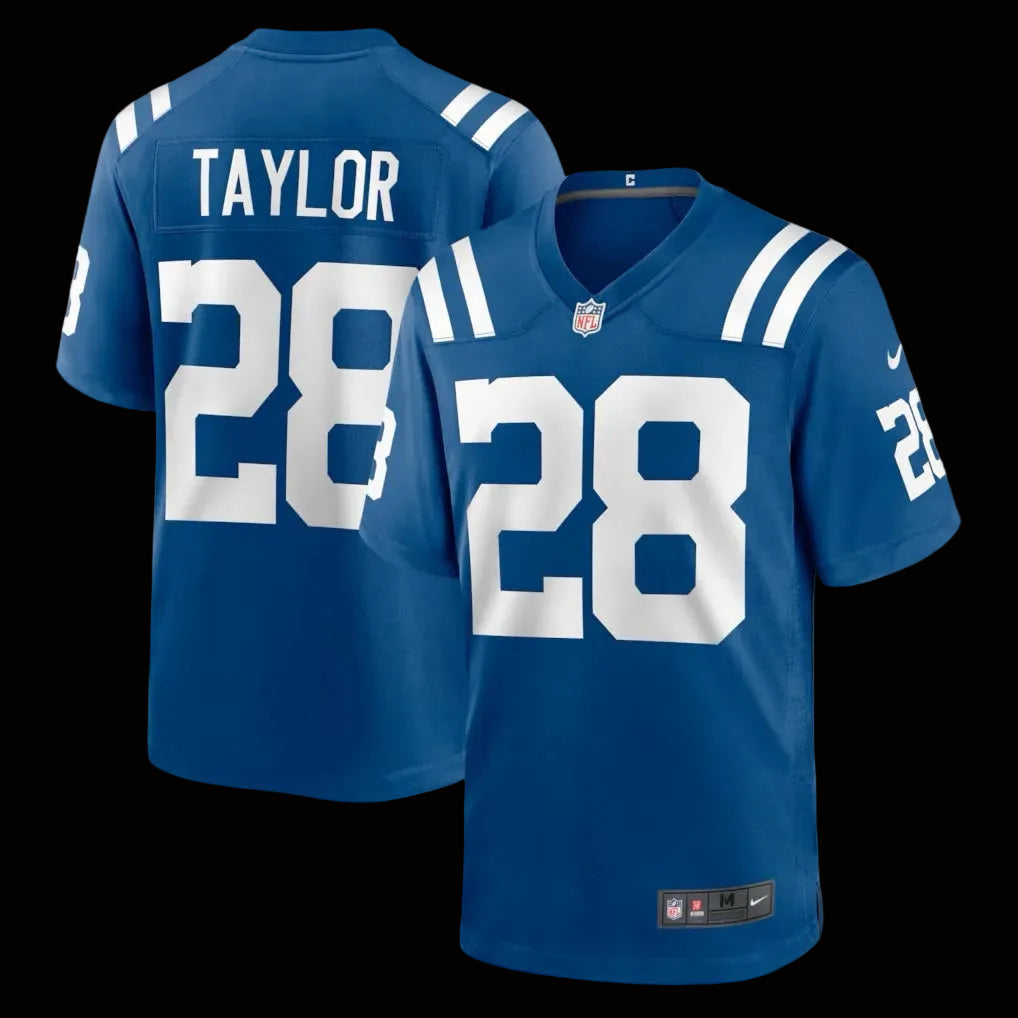 Men's Indianapolis Colts Jonathan Taylor Nike Royal Player Game Jersey