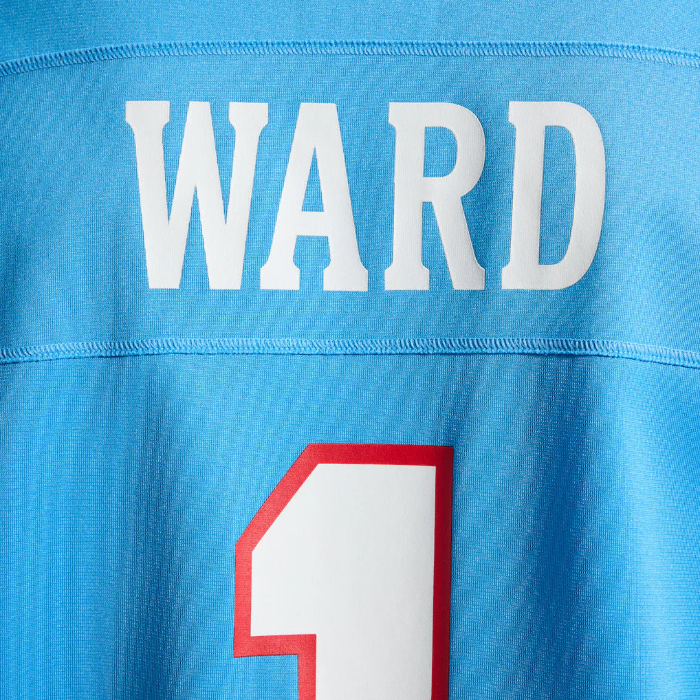 Men's Tennessee Titans Cameron Ward Nike Light Blue Game Jersey