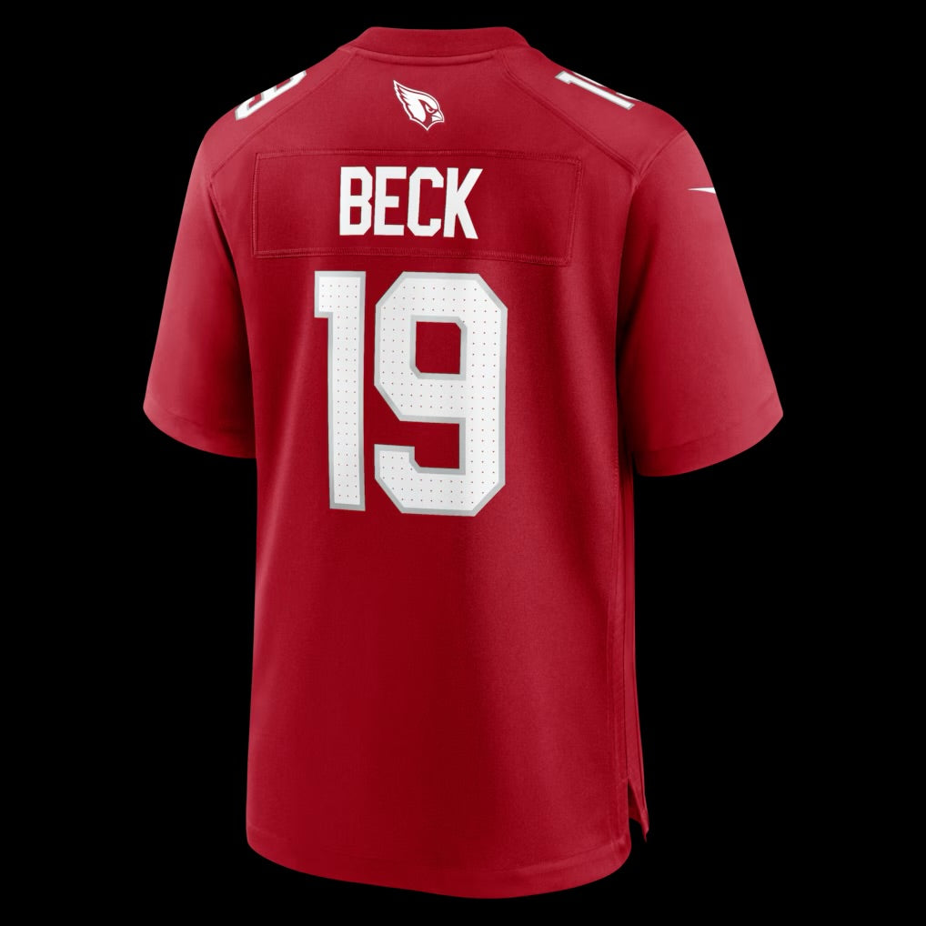 Men's Arizona Cardinals Carson Beck Nike Cardinal Game Jersey