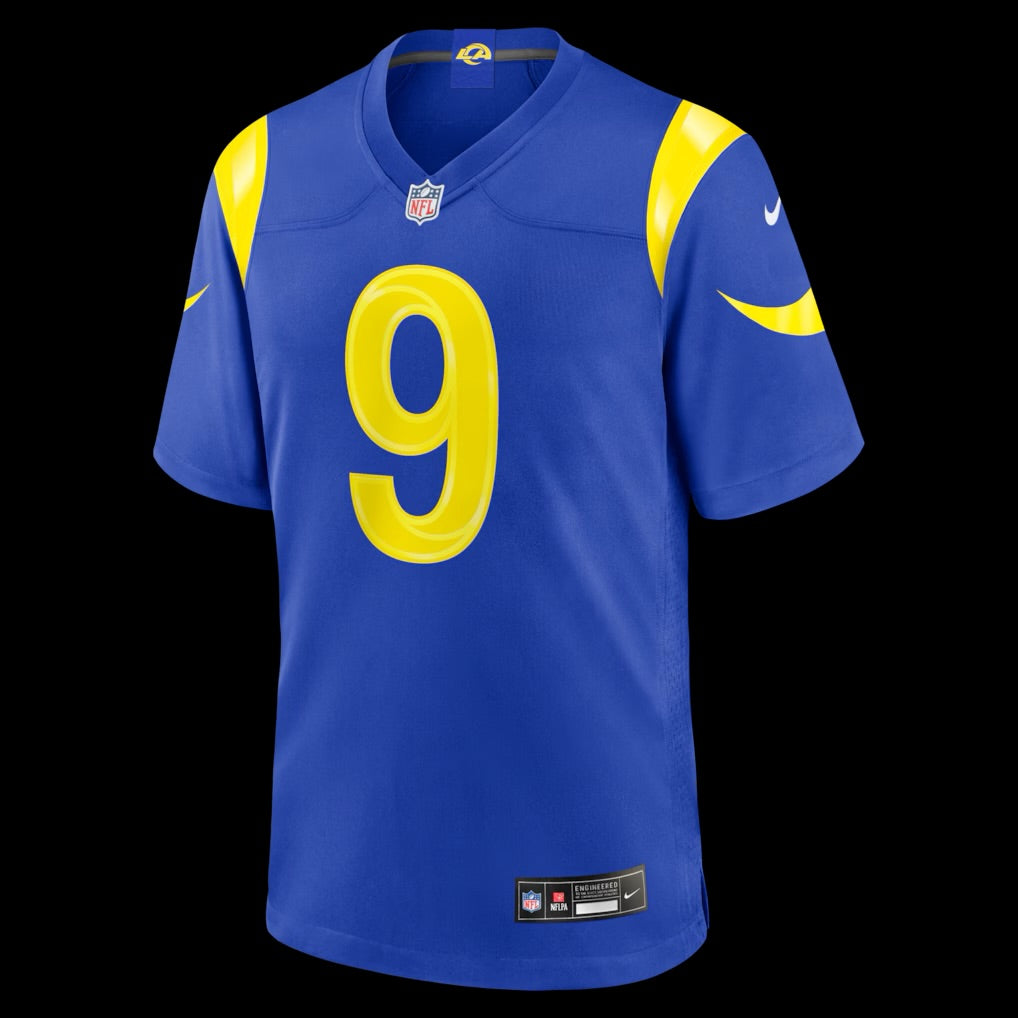 Men's Los Angeles Rams Matthew Stafford Nike Royal Team Game Player Jersey