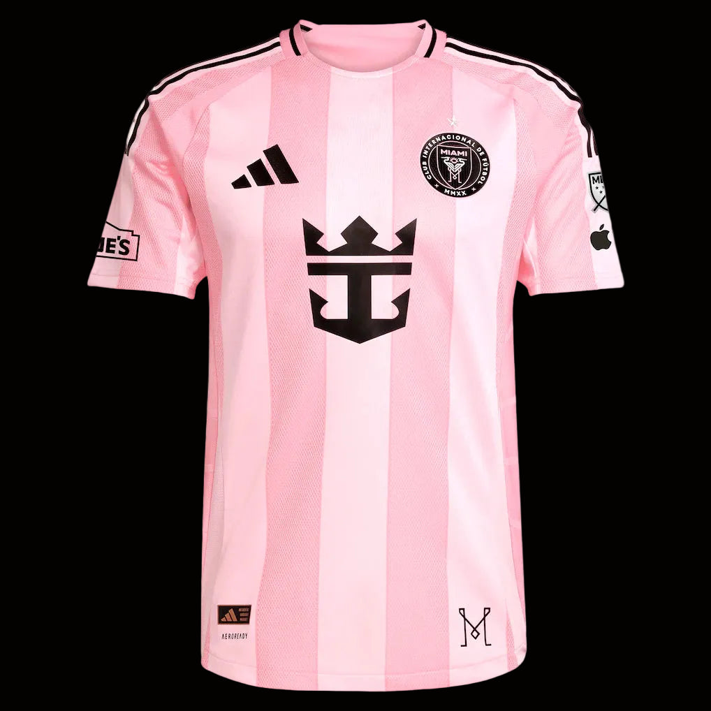 Lionel Messi Inter Miami CF adidas 2025 Euforia On-Field Jersey - Pink