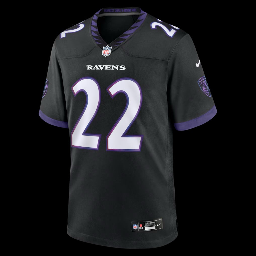 Men's Baltimore Ravens Derrick Henry Nike Purple Alternate Game Jersey