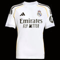 Kylian Mbappé Real Madrid adidas Youth 2025/26 Home Replica Player Jersey - White