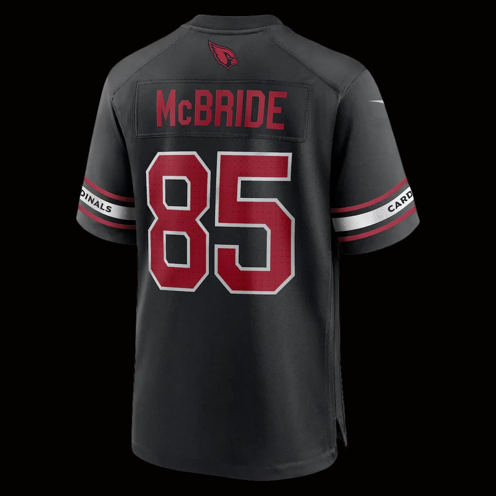 Men's Arizona Cardinals Trey McBride Nike Black Alternate Game Jersey