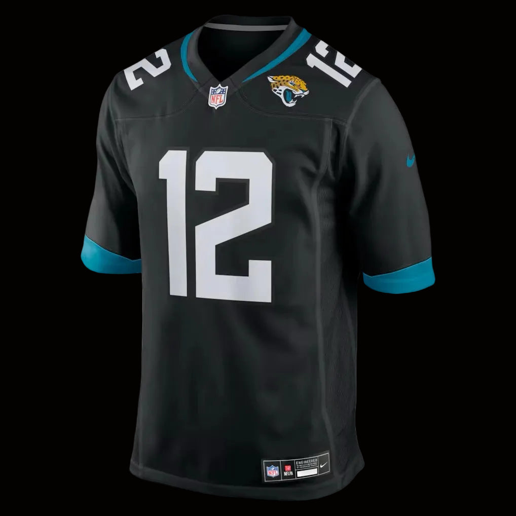 Men's Jacksonville Jaguars Travis Hunter Nike Black Alternate Game Jersey