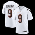 Men's Cincinnati Bengals Joe Burrow Nike White Game Jersey