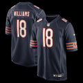 Men's Chicago Bears Caleb Williams Nike Navy Player Game Jersey