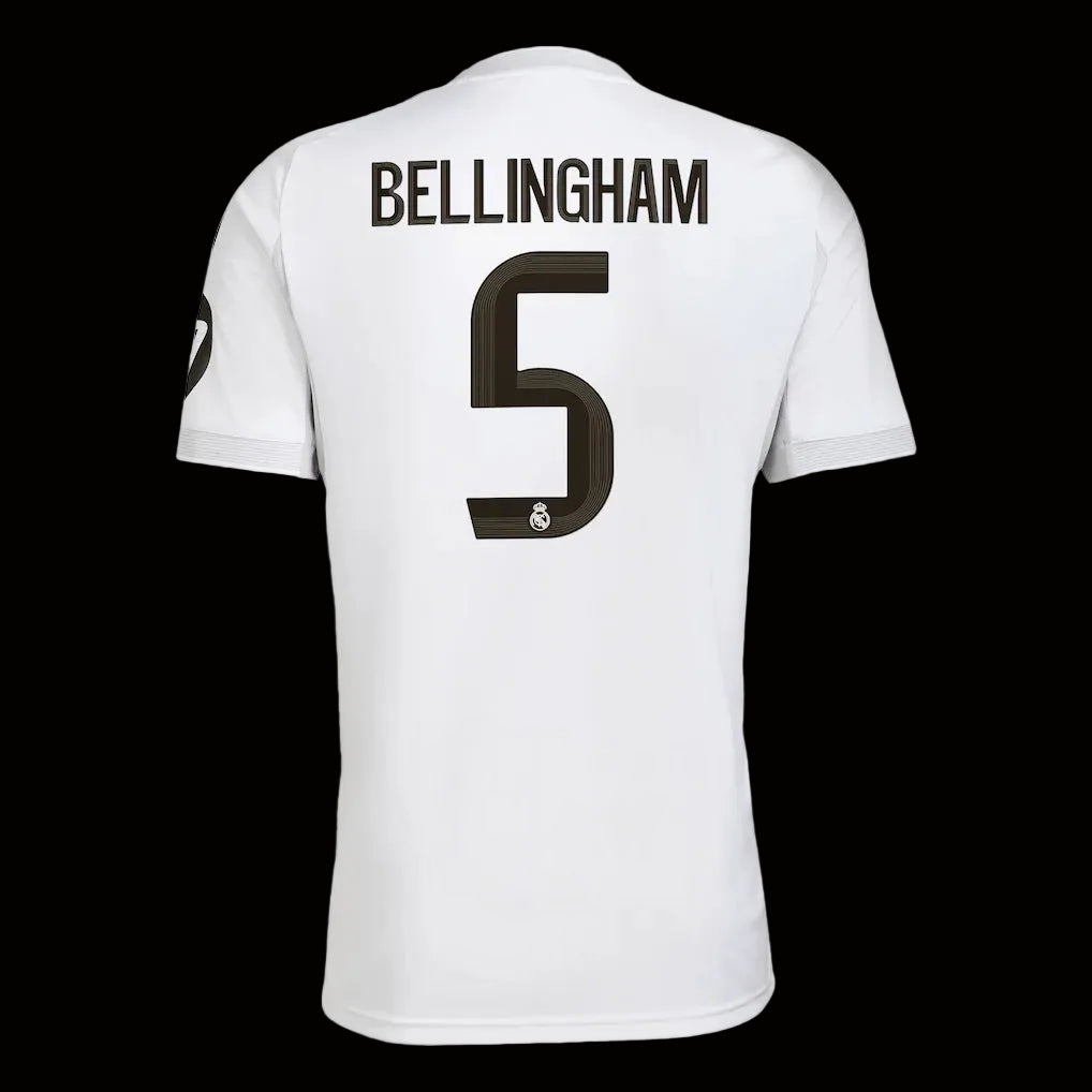 Jude Bellingham Real Madrid adidas 2025/26 Home Replica Jersey - White