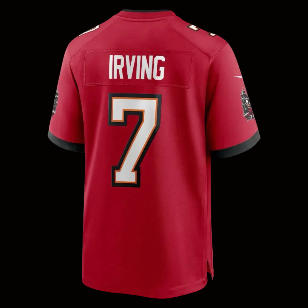 Men's Tampa Bay Buccaneers Bucky Irving Nike Red Game Jersey